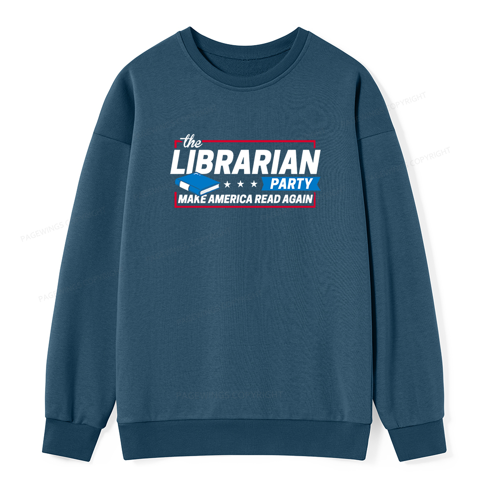 Pagewings The Librarian Party Unisex Classic Sweatshirt