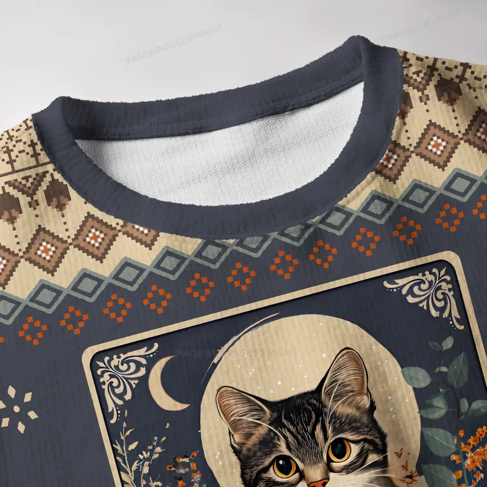 Pagewings The Reader Unisex Ugly Knit Sweatshirt