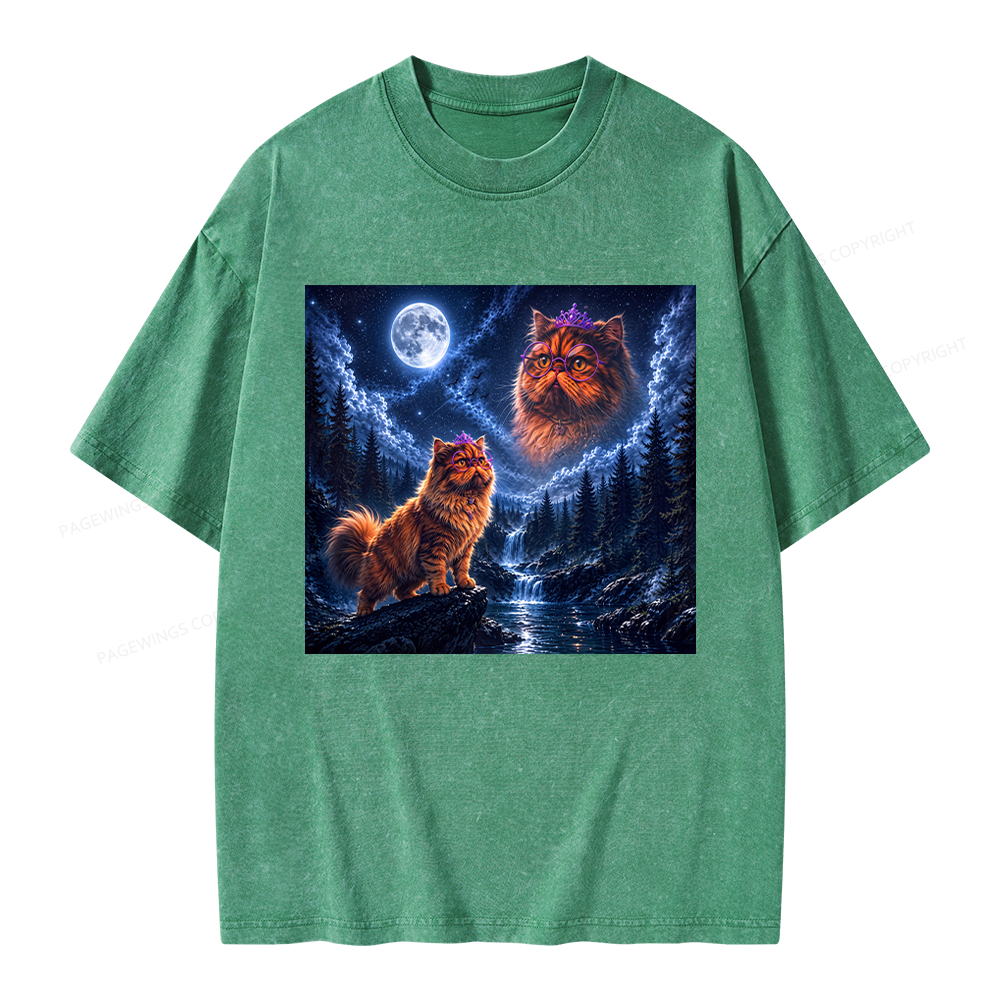 Pagewings Sci Fi Books Lover Unisex Washed T-shirt