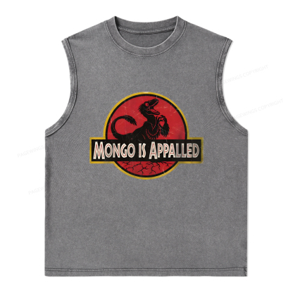 Pagewings Mongo Is Appalled Unisex Washed Tank Top