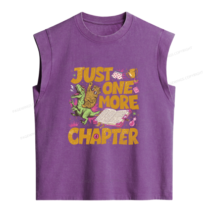 Pagewings One More Chapter Women's Washed Tank Top