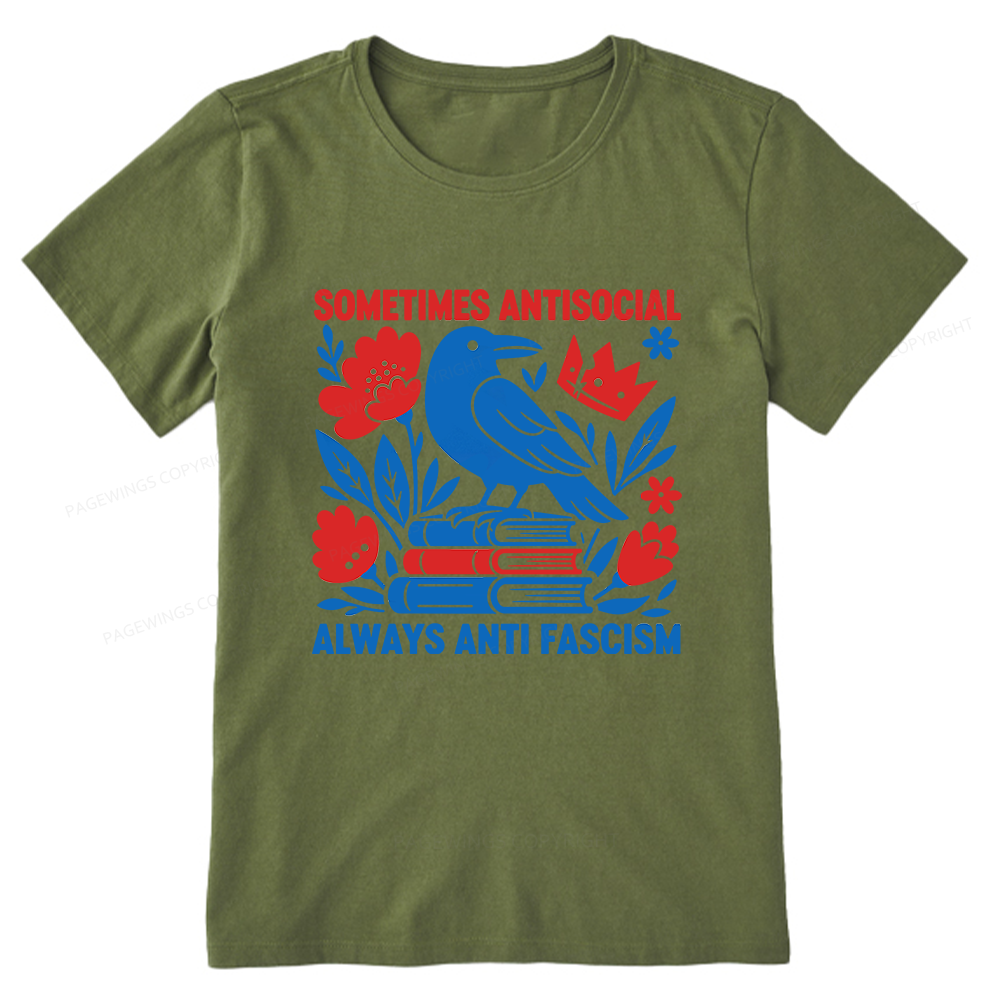 Pagewings Anti Fascism Unisex Classic T-shirt