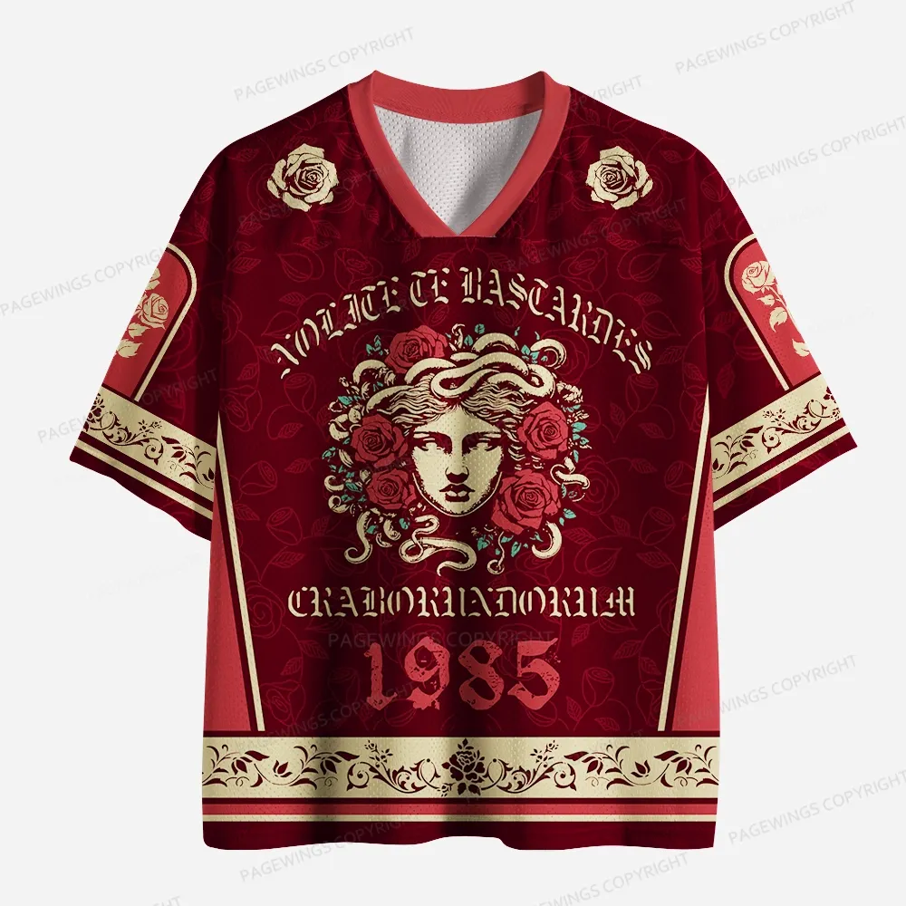 Pagewings Nolite Te Bastardes Carborundorum Unisex Mesh Jersey