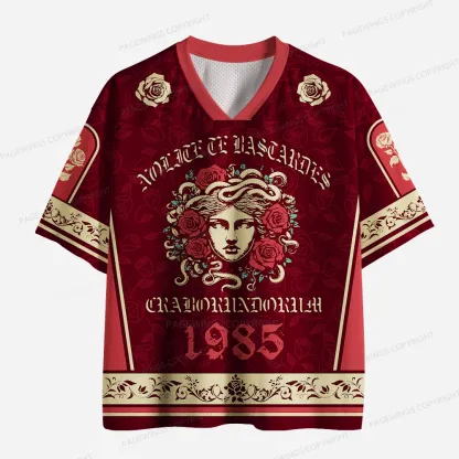 Pagewings Nolite Te Bastardes Carborundorum Unisex Mesh Jersey