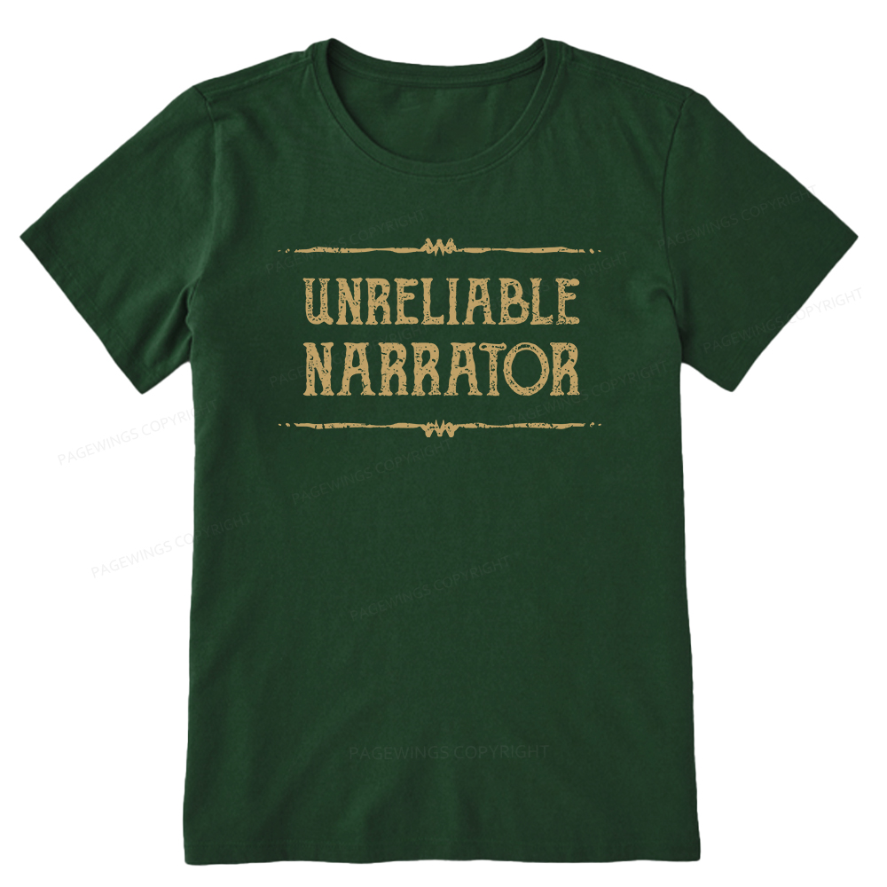 Pagewings Unreliable Narrator Unisex Classic T-shirt