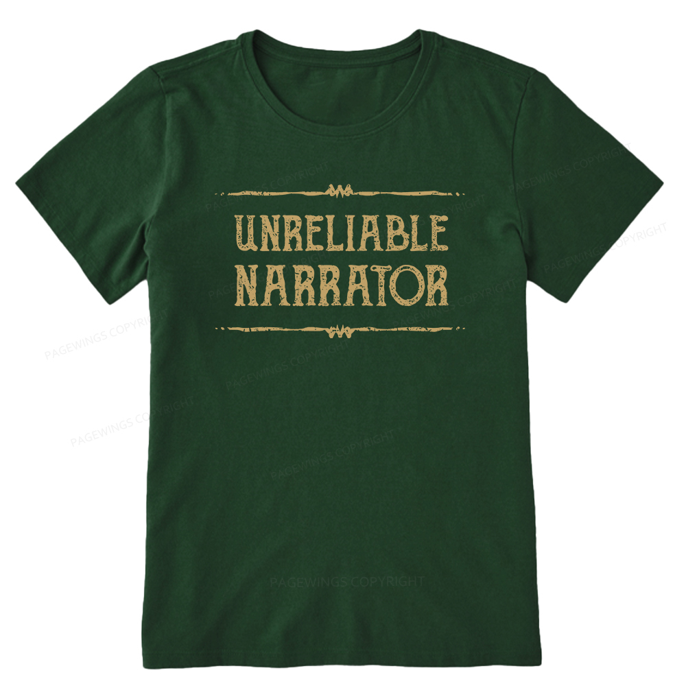Pagewings Unreliable Narrator Unisex Classic T-shirt