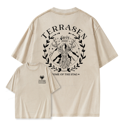 Pagewings Terrasen Unisex Washed T-shirt