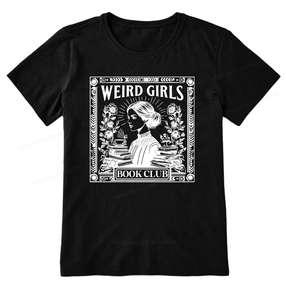 Pagewings Weird Girls Book Club Unisex Classic T-shirt