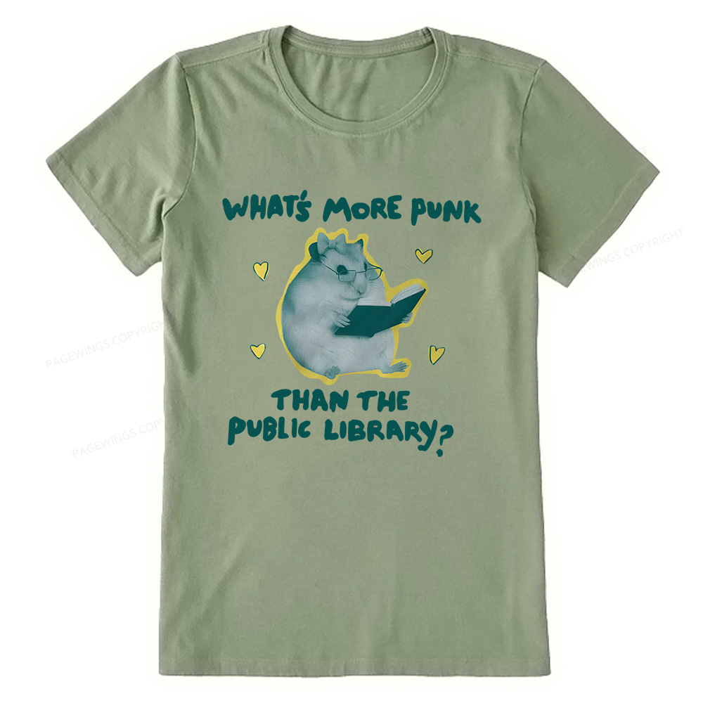 Pagewings What’s More Punk Than The Public Library Unisex Classic T-shirt