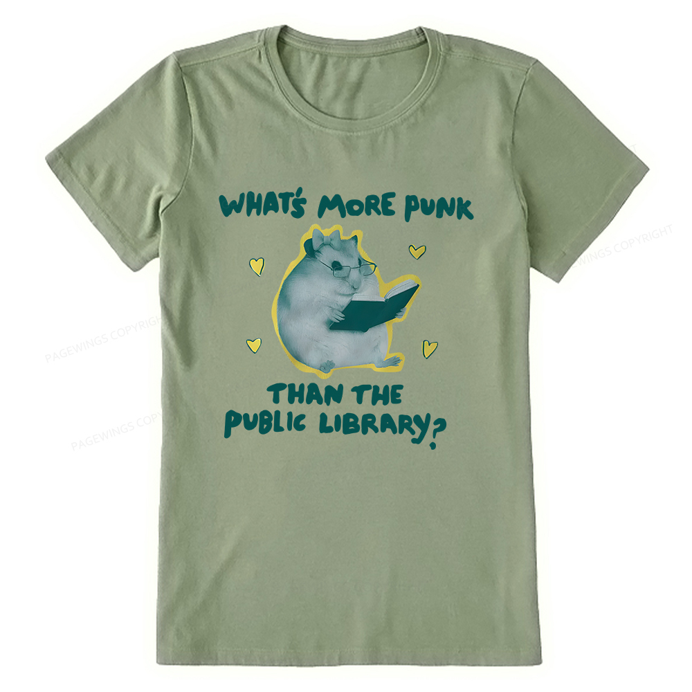 Pagewings What’s More Punk Than The Public Library Unisex Classic T-shirt
