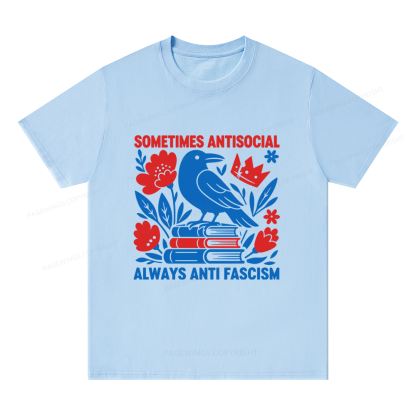 Pagewings Anti Fascism Unisex Classic T-shirt