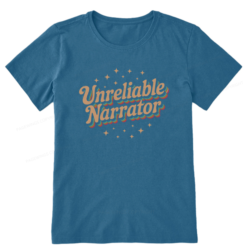 Pagewings Unreliable Narrator Unisex Classic T-shirt