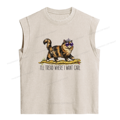 Pagewings Sci-Fi Reading Women's Washed Tank Top