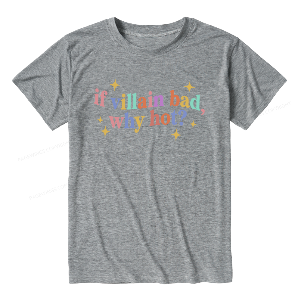Pagewings Dark Romance Reader Unisex Heather T-Shirt