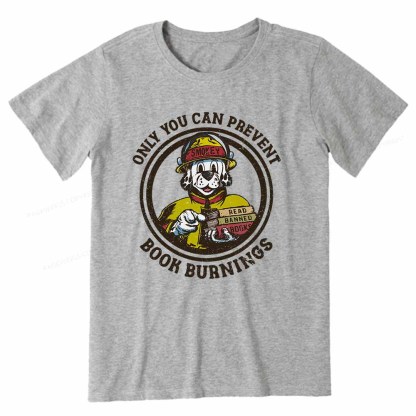 Pagewings Prevent Book Burnings Unisex Classic T-shirt