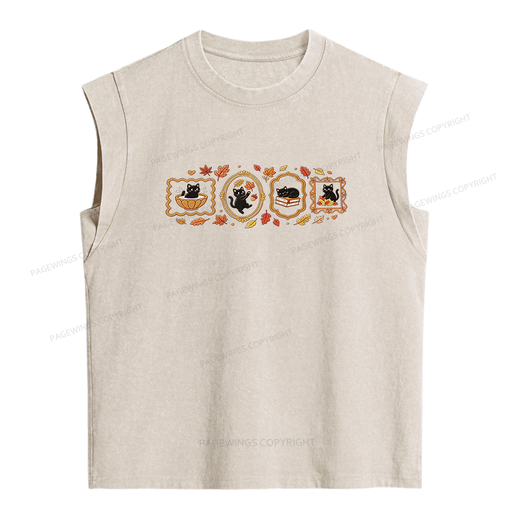 Pagewings Sci Fi Bookish Women's Washed Tank Top