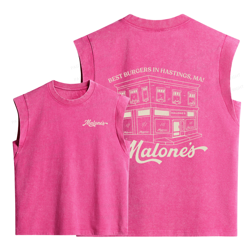 Pagewings Hockey Romance  Women's Washed Tank Top