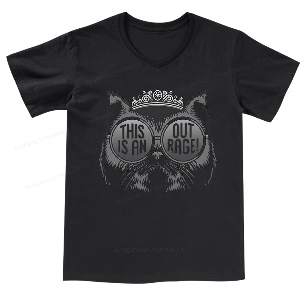 Pagewings Sci Fi Bookish V-neck T-shirt