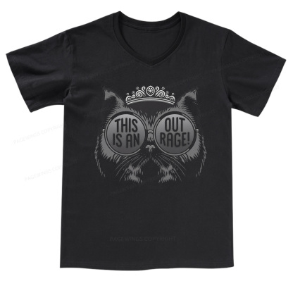 Pagewings Sci Fi Bookish V-neck T-shirt