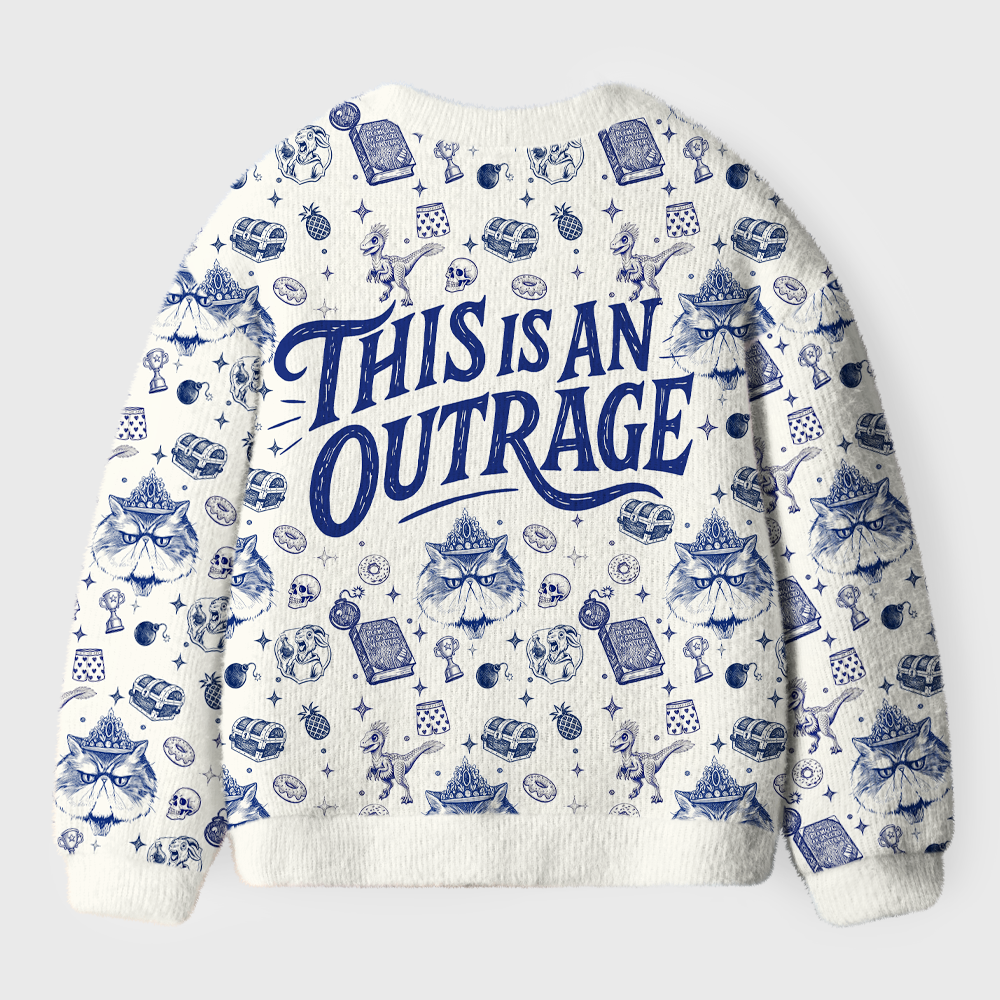 Pagewings Sci-Fi Book Lover Light Knit Unisex Cardigan Sweaters