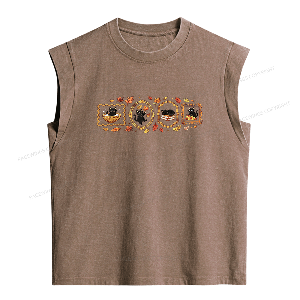 Pagewings Sci Fi Bookish Women's Washed Tank Top