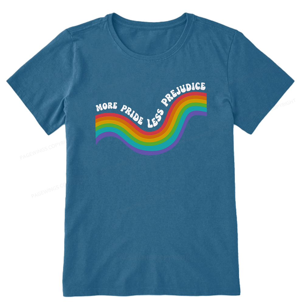 Pagewings More Pride Less Prejudice Unisex Classic T-shirt