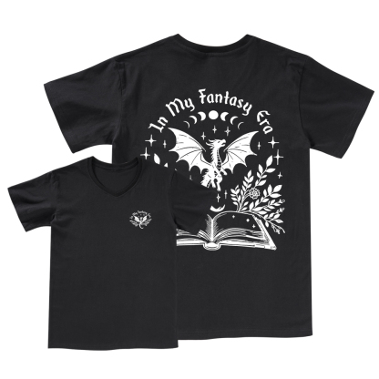 Pagewings In My Fantasy Era V-neck T-shirt