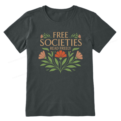 Pagewings Free Societies Read Freely Unisex Classic T-shirt