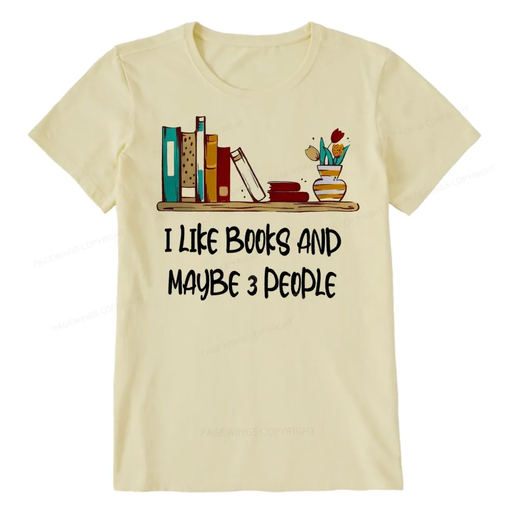 Pagewings  I Like Books World Unisex Classic T-shirt
