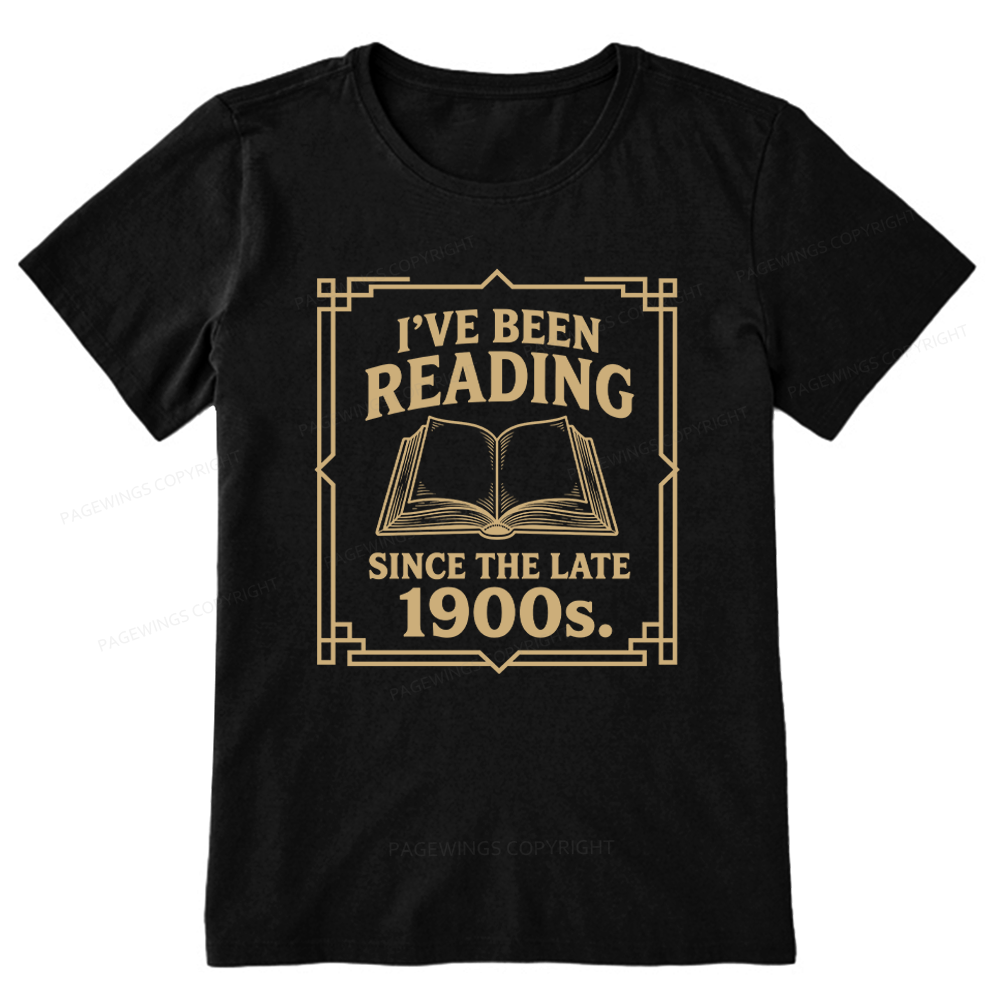 Pagewings I’ve Been Reading Since The Late 1900s Unisex Classic T-shirt
