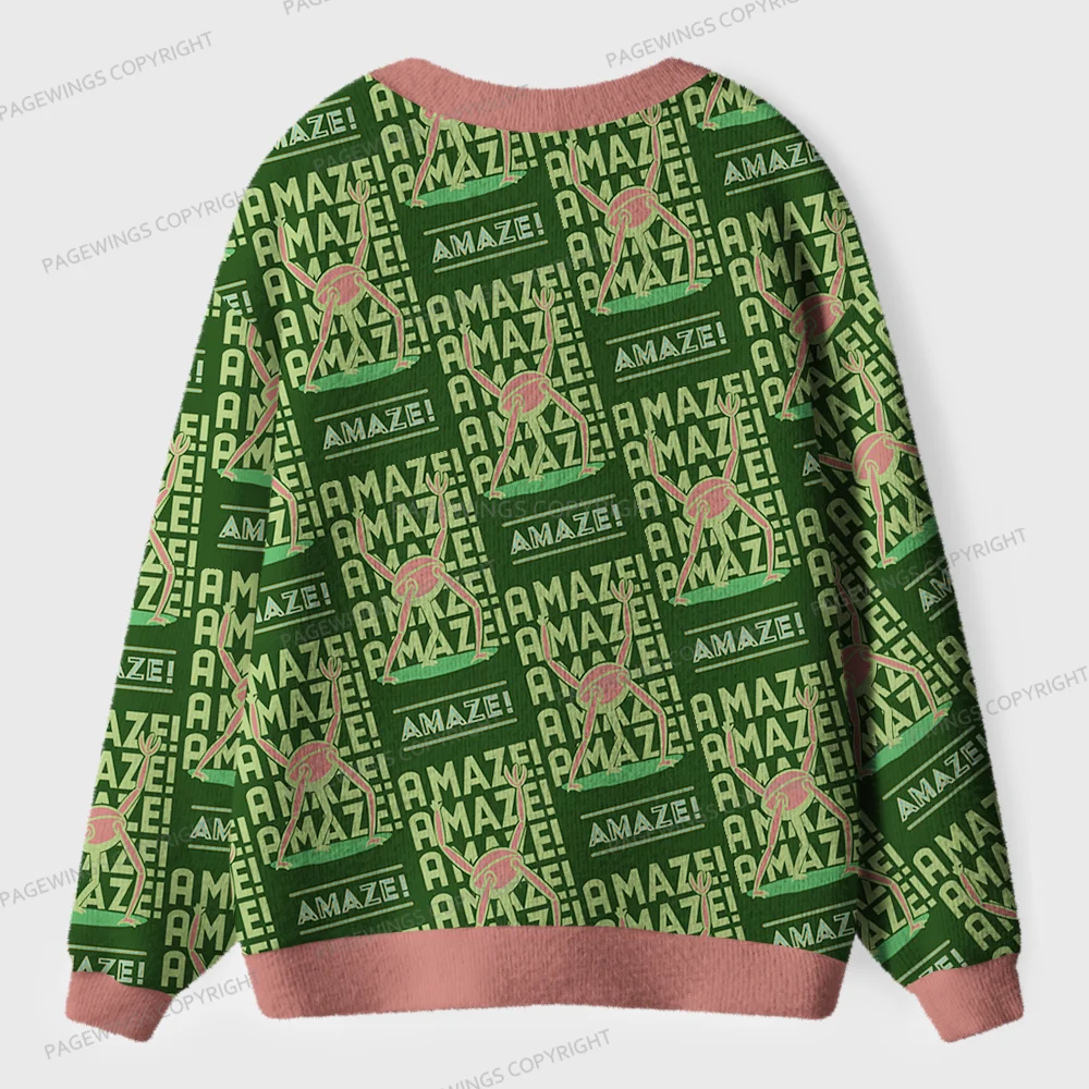 Pagewings Amazing Unisex Ugly Cardigan Sweaters