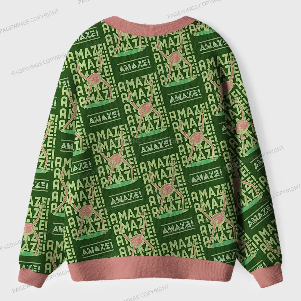 Pagewings Amazing Unisex Ugly Cardigan Sweaters