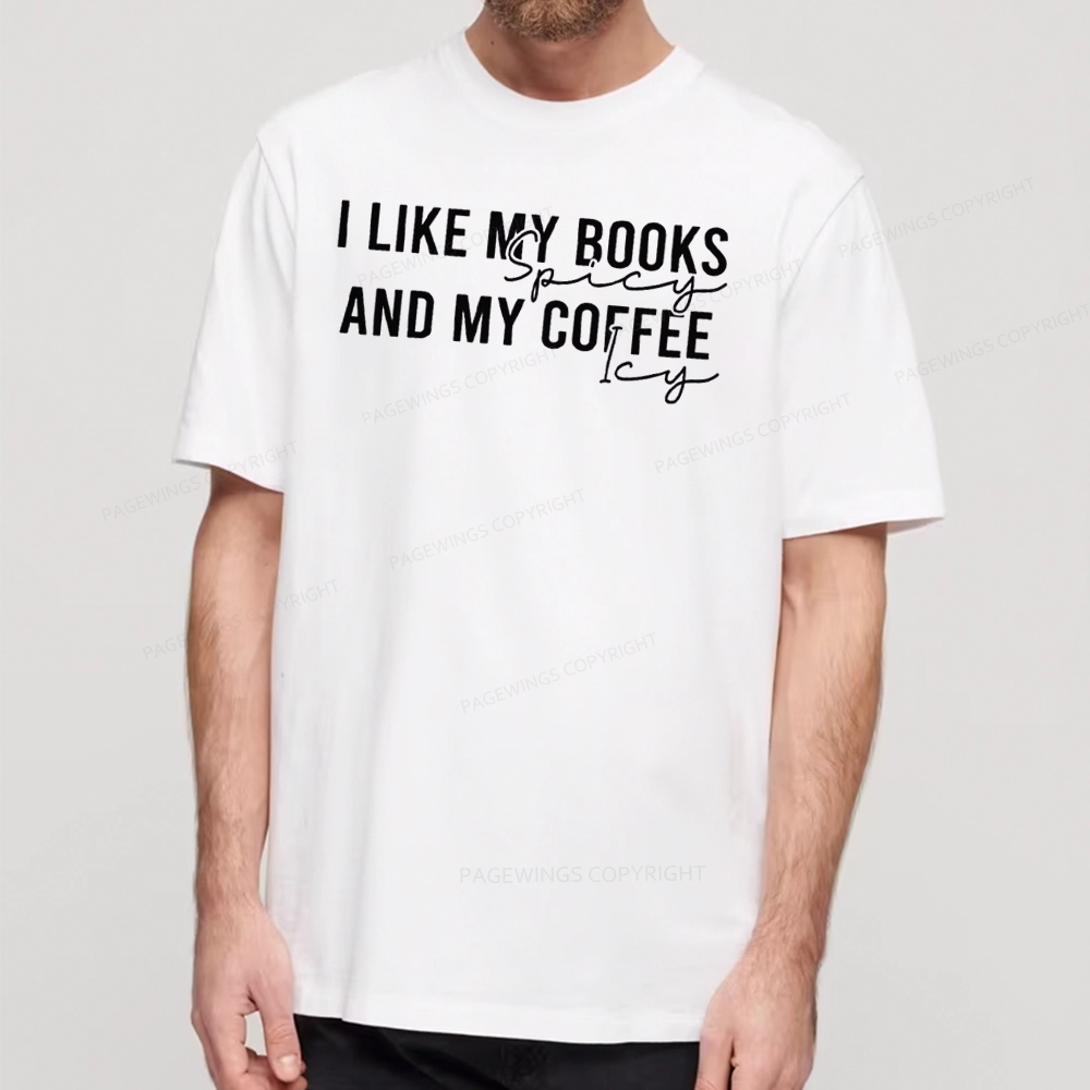 Pagewings I Like My Books And My Coffee Unisex Classic T-shirt