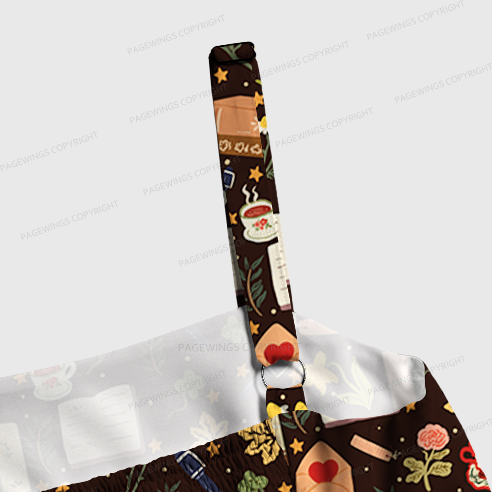 Pagewings Bohemian Book Lover Maxi Dress