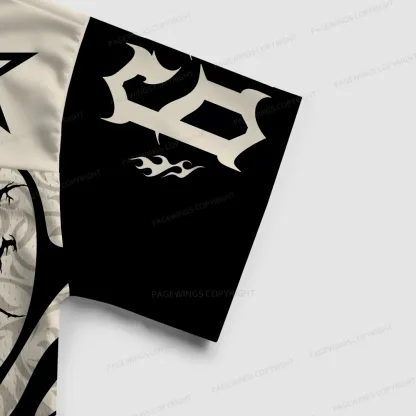 Pagewings Support Your Local Library Women's Crop Mesh Jersey