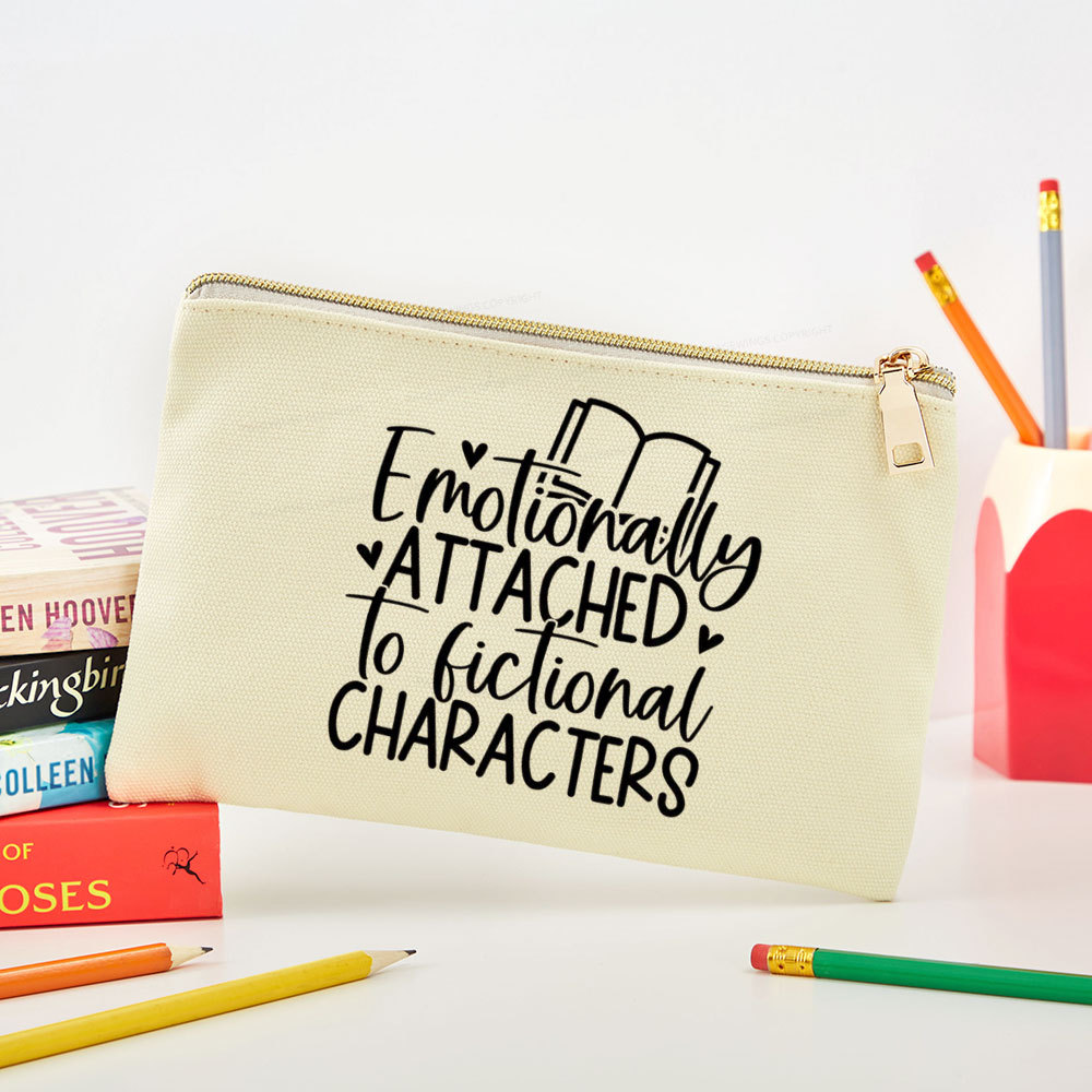 Pagewings Emotionally Attached To Fictional Characters Pouch