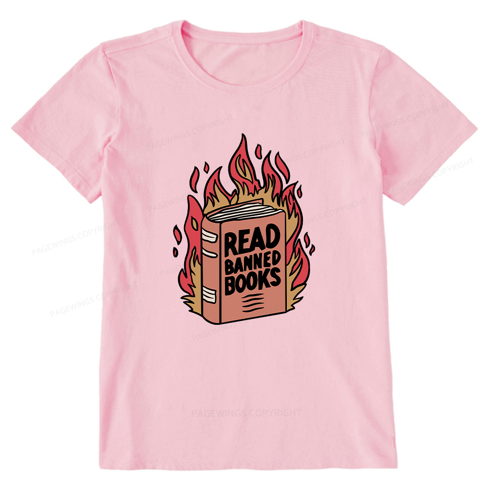 Pagewings Read Banned Books Shirt Unisex Classic T-shirt