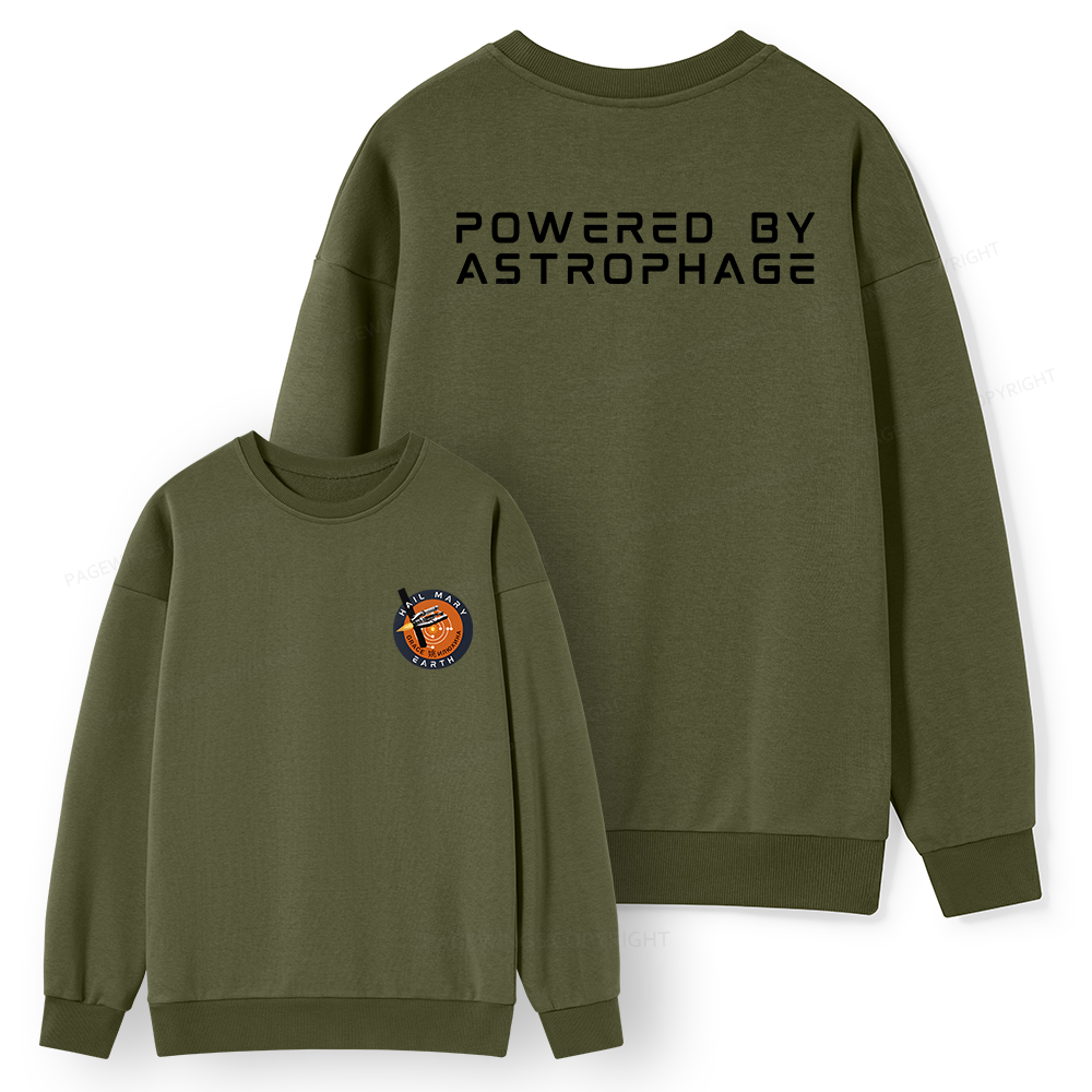 Pagewings Powered By Astrophage Unisex Classic Sweatshirt