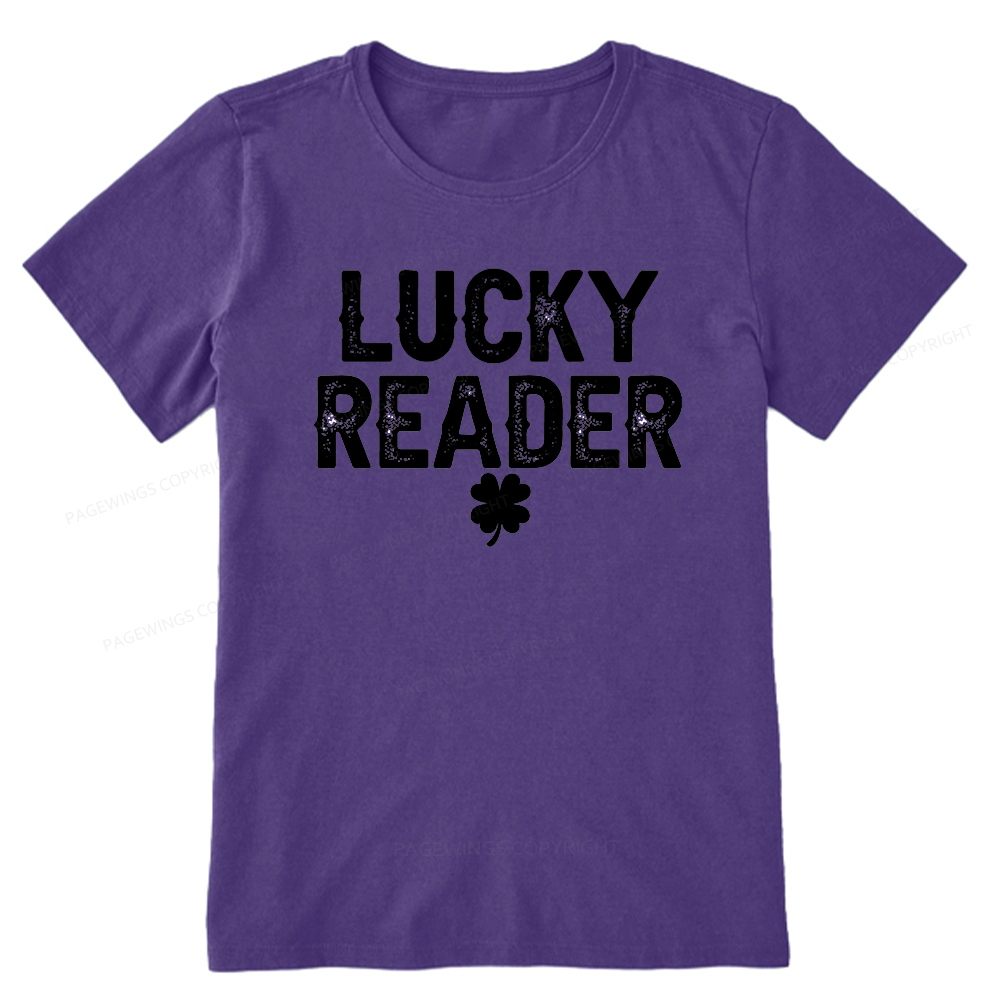Pagewings Lucky and Lucky Fucker Graphic Tees Unisex Classic T-shirt
