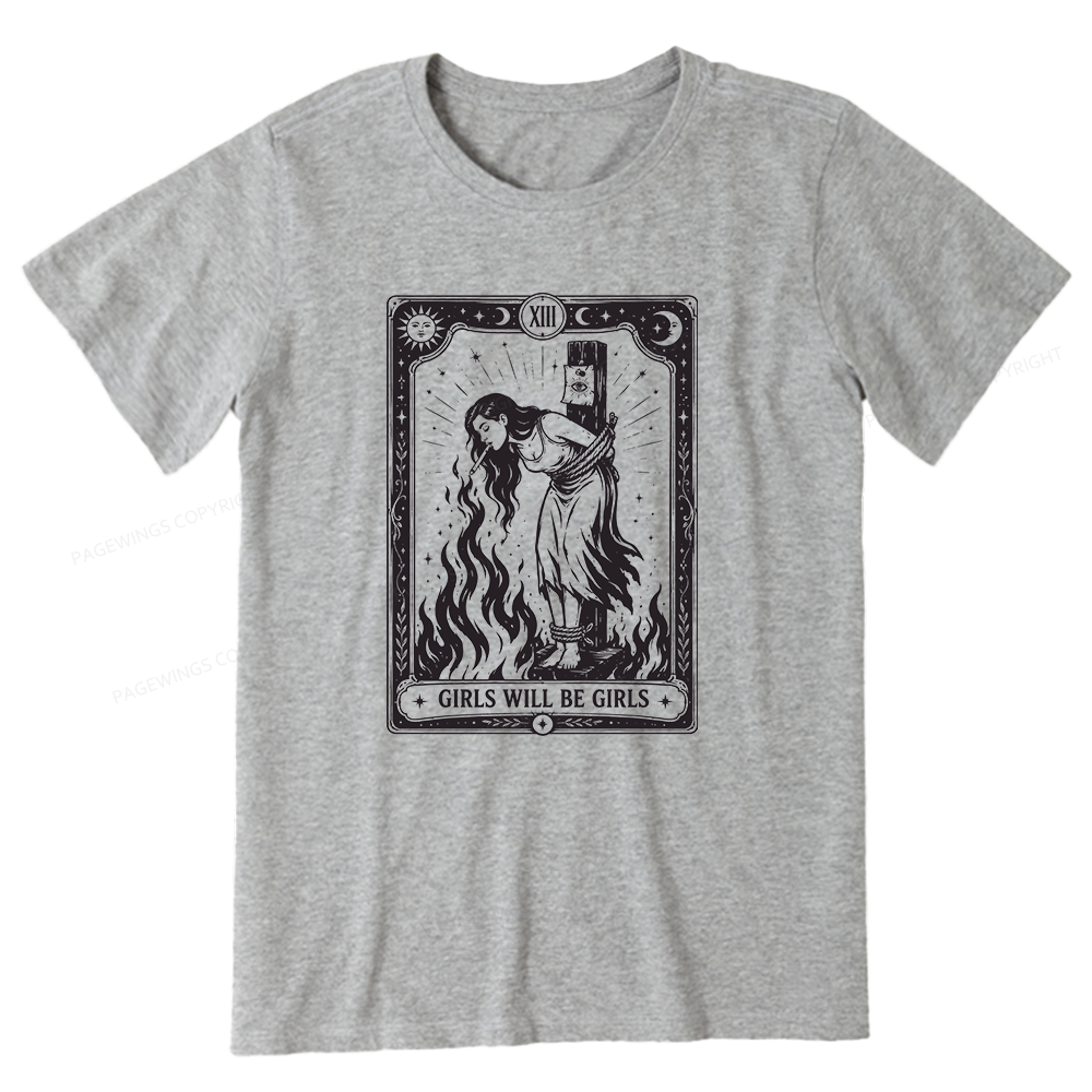 Pagewings Girls Will Be Girls Unisex Classic T-shirt
