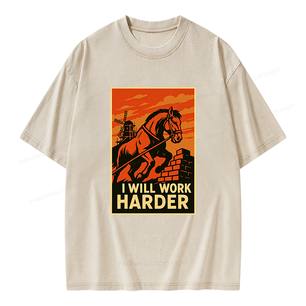 Pagewings Dystopia Quote Unisex Washed T-shirt