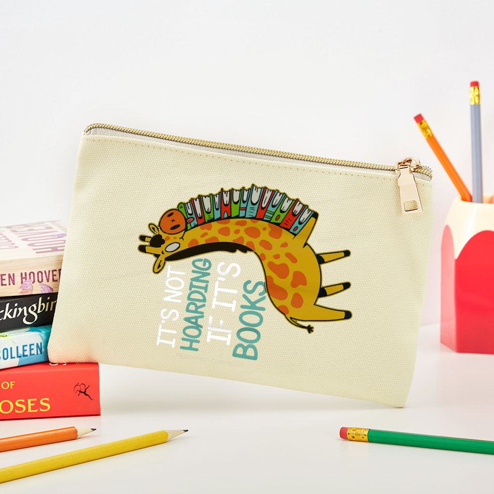 Pagewings It's Not Hoarding If It's Books Pouch