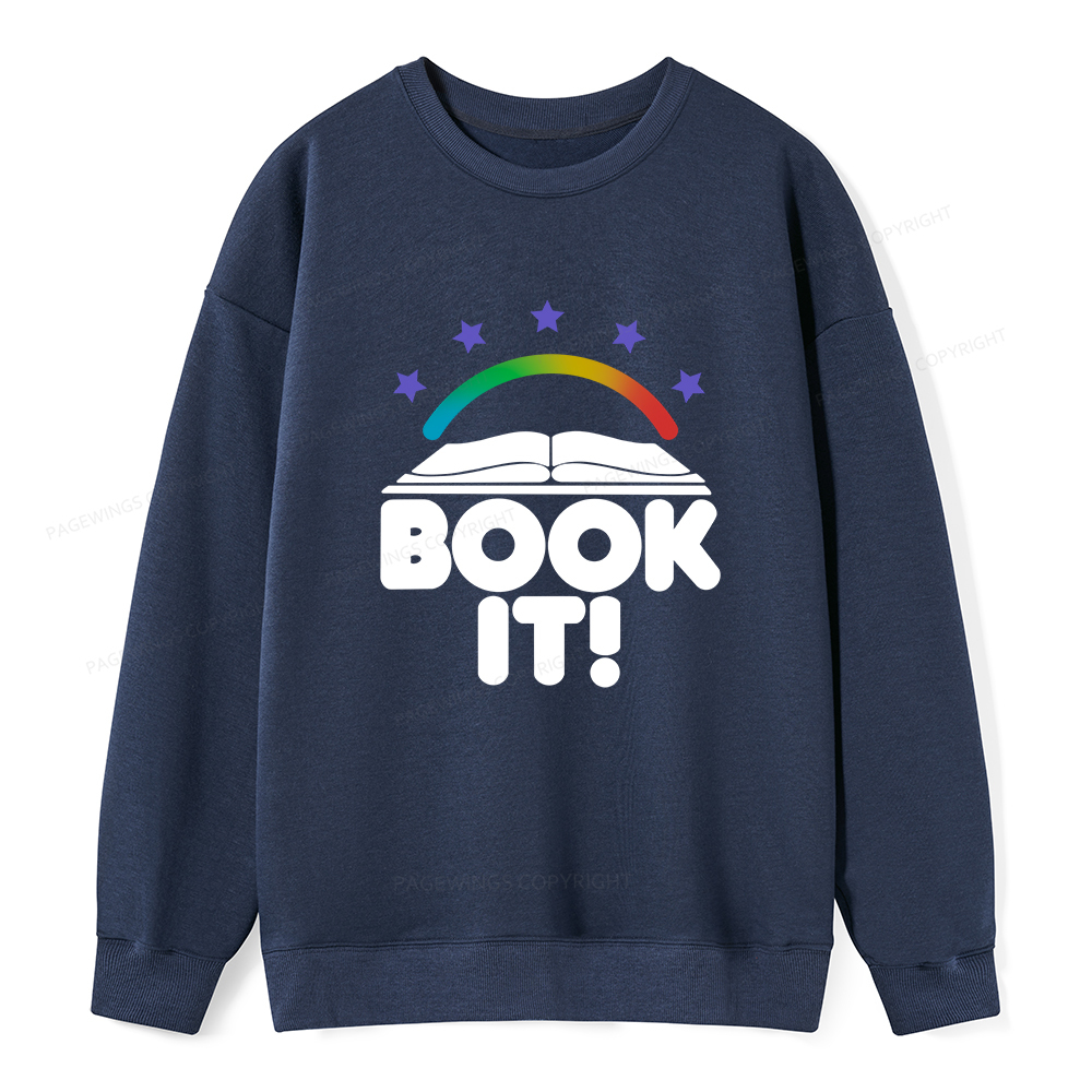 Pagewings Book It  Unisex Classic Sweatshirt