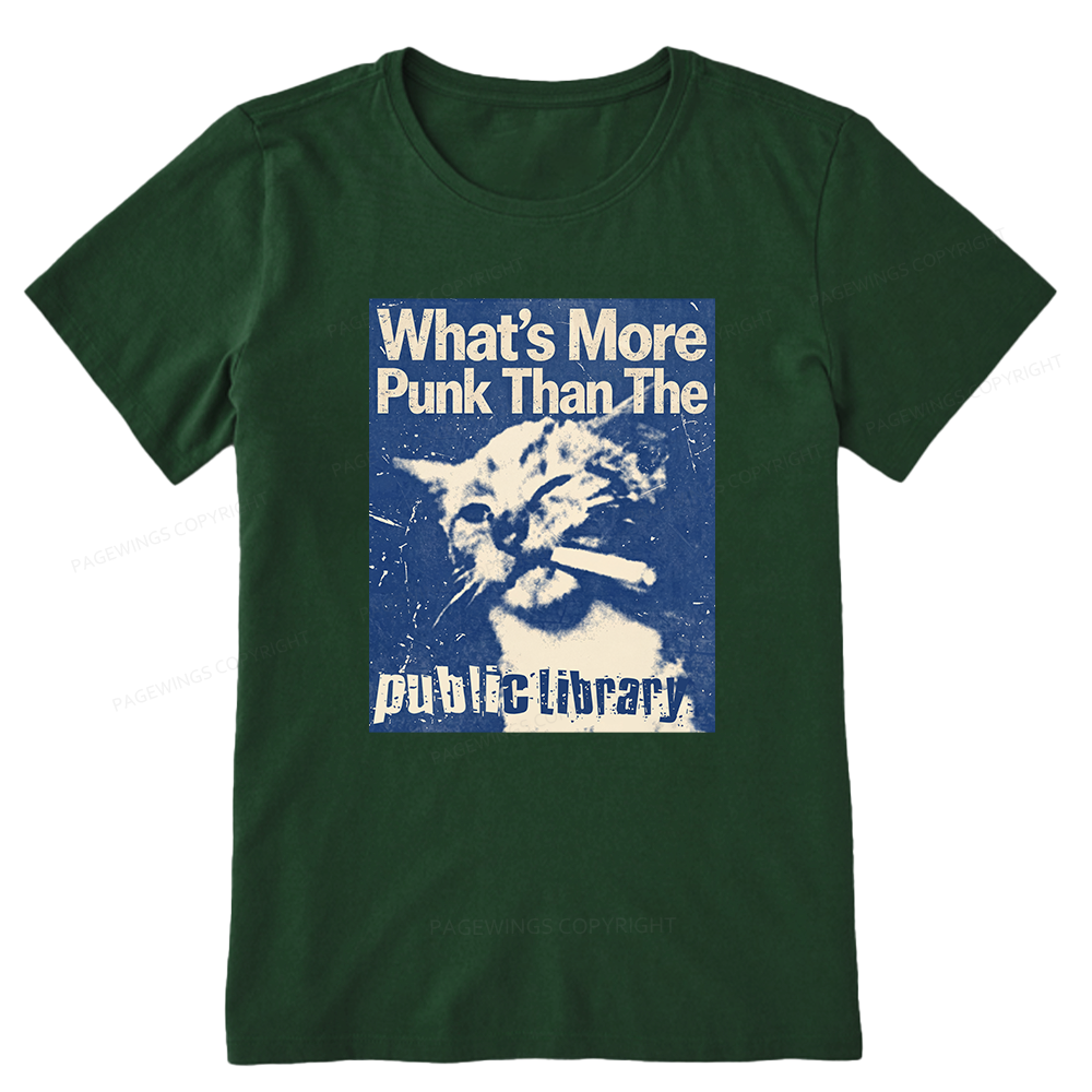 Pagewings What's More Punk Than The Public Library Unisex Classic T-shirt