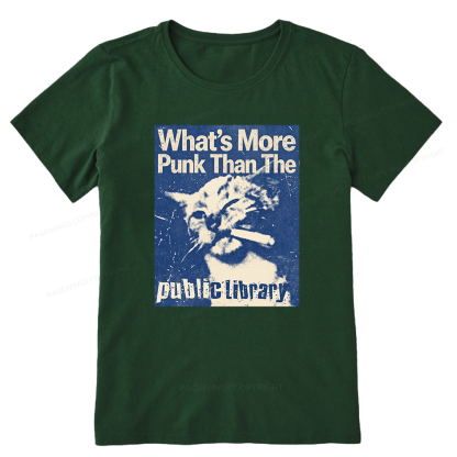 Pagewings What's More Punk Than The Public Library Unisex Classic T-shirt