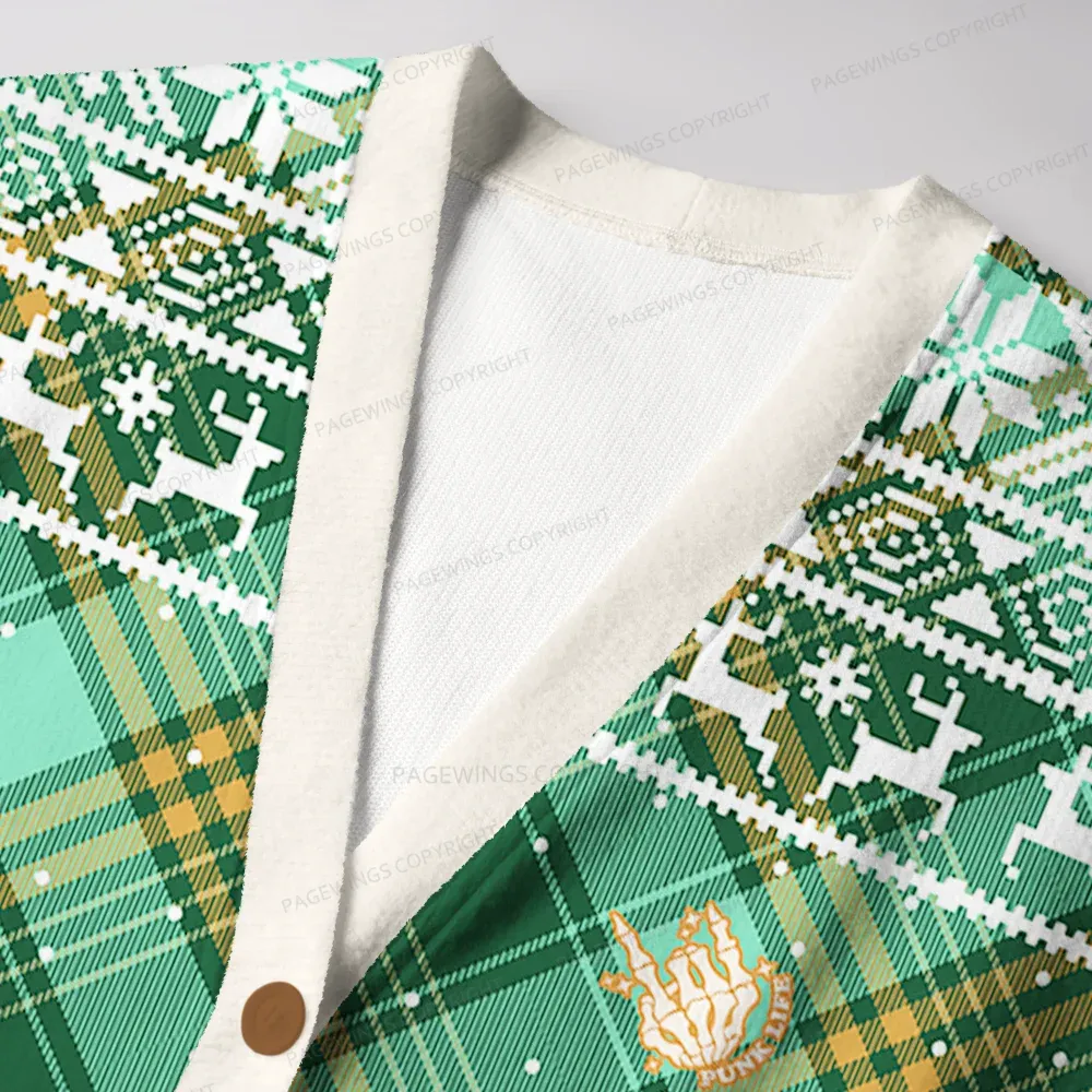 Pagewings What’s More Punk Than The Public Library Unisex Ugly Cardigan Sweaters