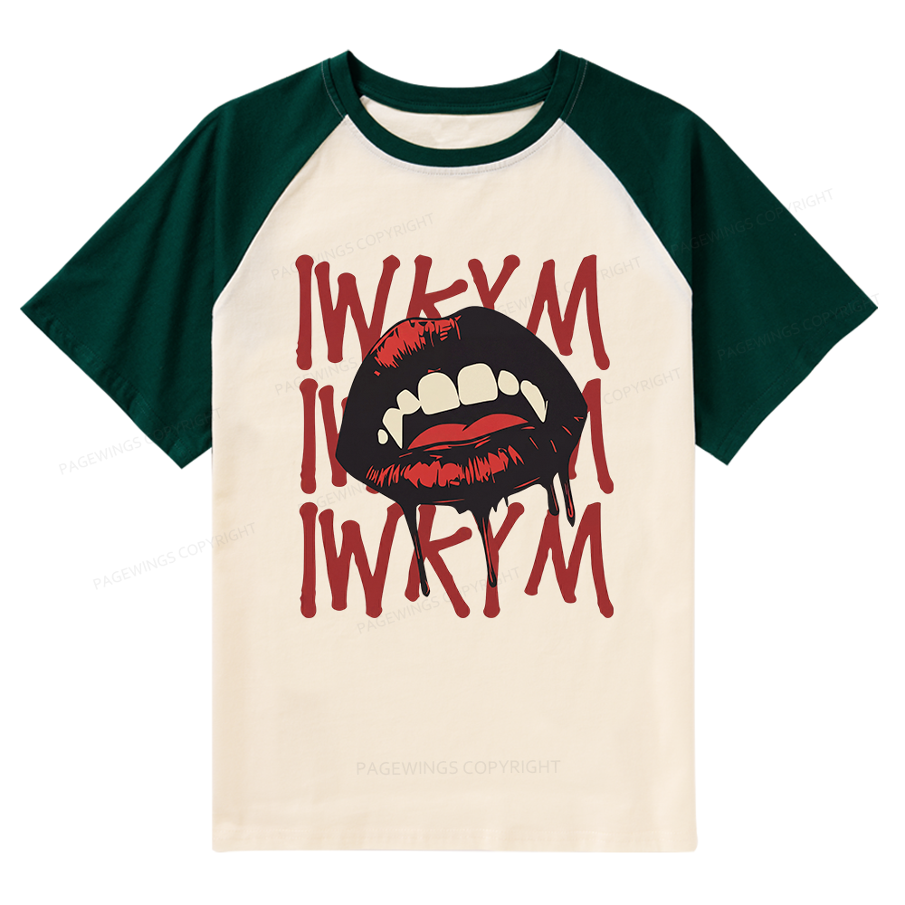 Pagewings Sci-Fi Novel Lover Raglan T-shirt
