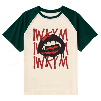 Pagewings Sci-Fi Novel Lover Raglan T-shirt