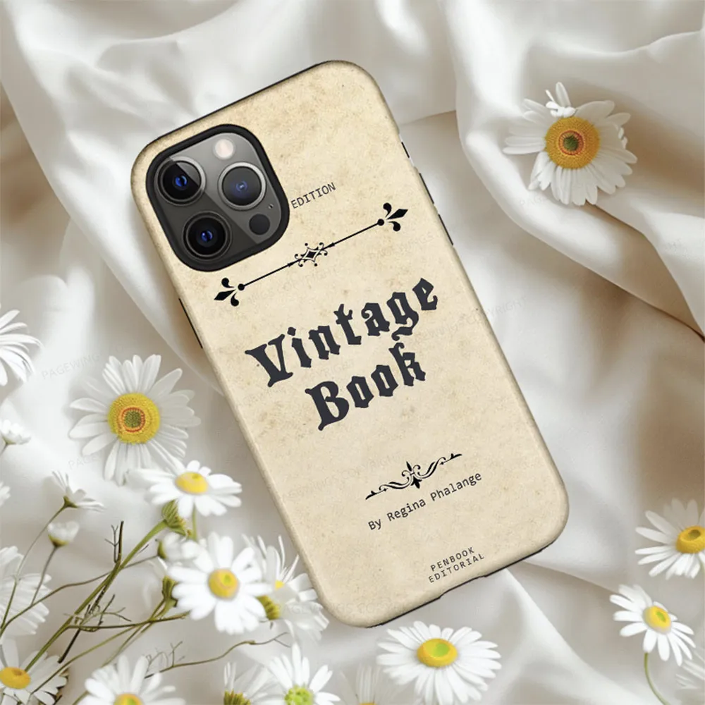 Pagewings Vintage Book Phone Case