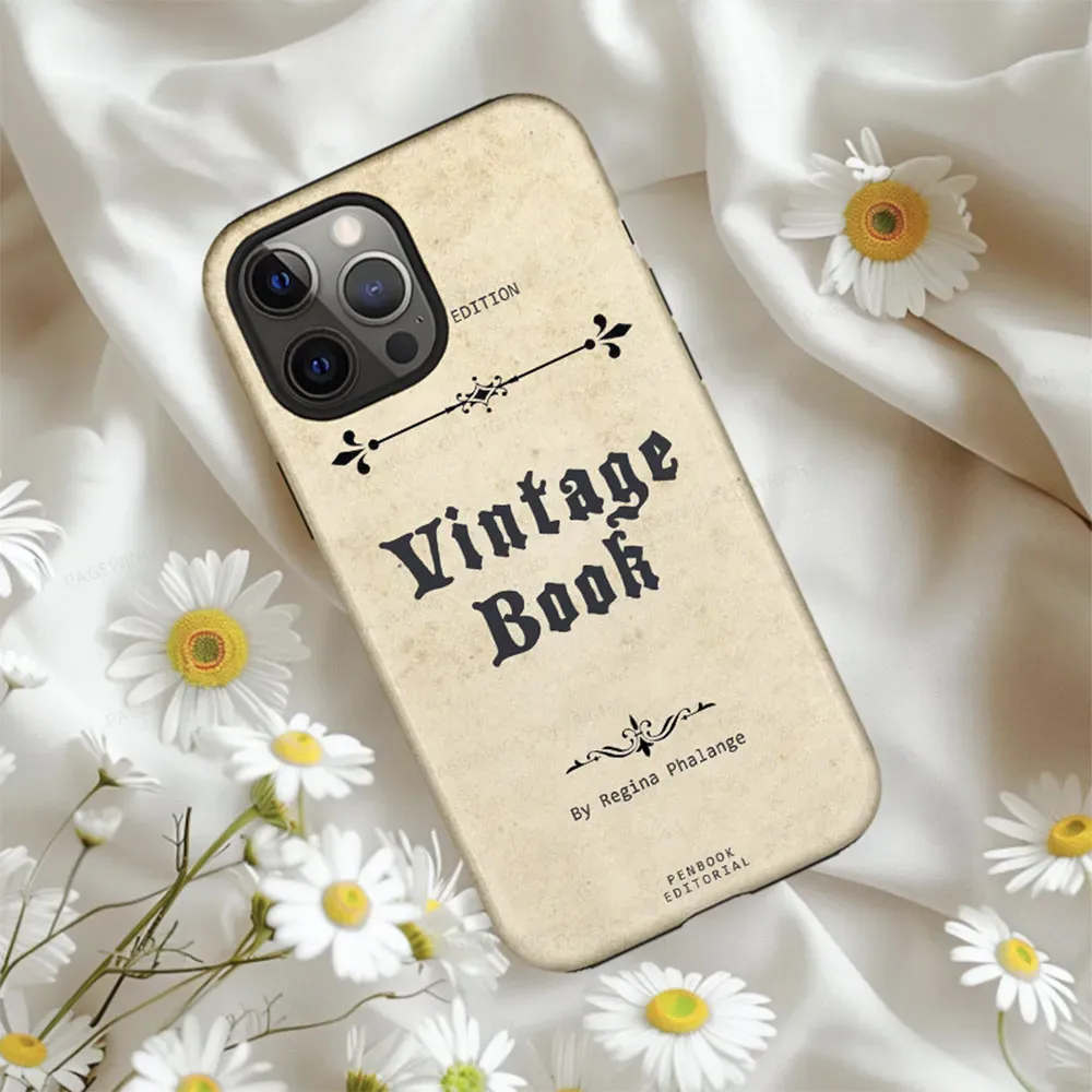 Pagewings Vintage Book Phone Case